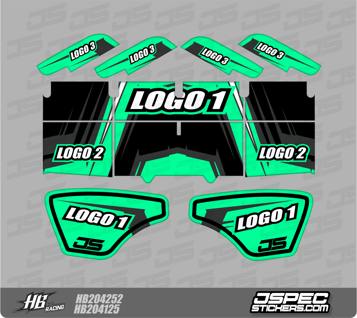 HOT BODIES PRO WING SKIN JWRAP - Jspec Stickers
