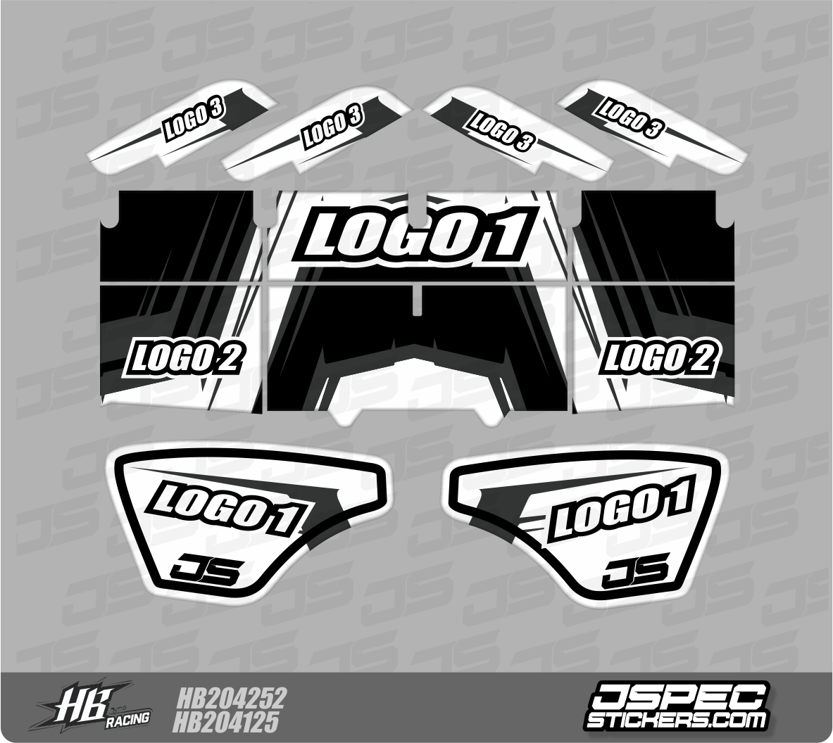 HOT BODIES PRO WING SKIN JWRAP - Jspec Stickers