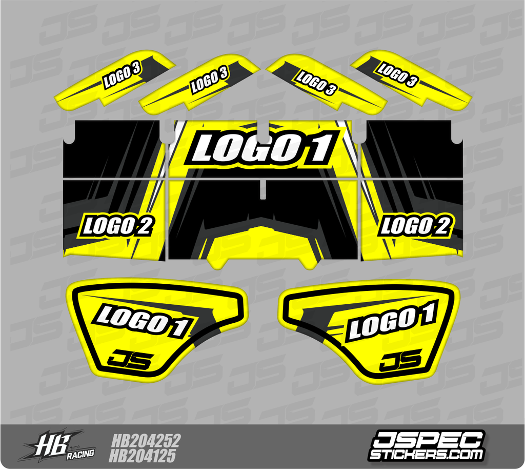 HOT BODIES PRO WING SKIN JWRAP - Jspec Stickers