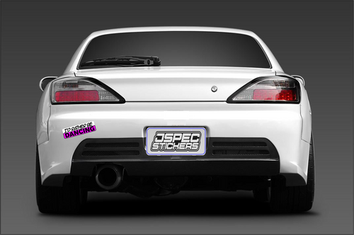 I'D RATHER BE DANCING BUMPER STICKER - Jspec Stickers