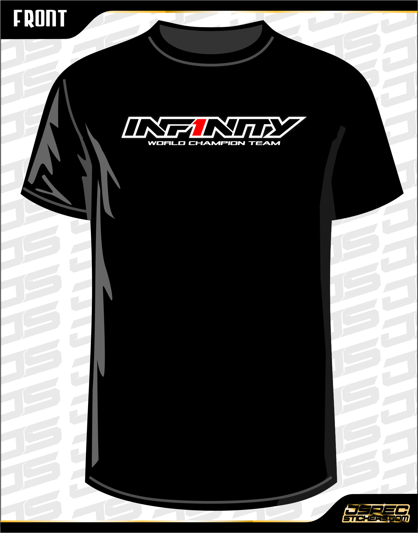 INFINITY RC CUSTOM TSHIRT - Jspec Stickers
