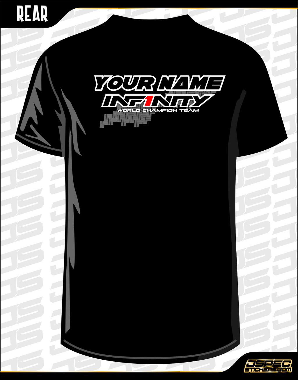 INFINITY RC CUSTOM TSHIRT - Jspec Stickers