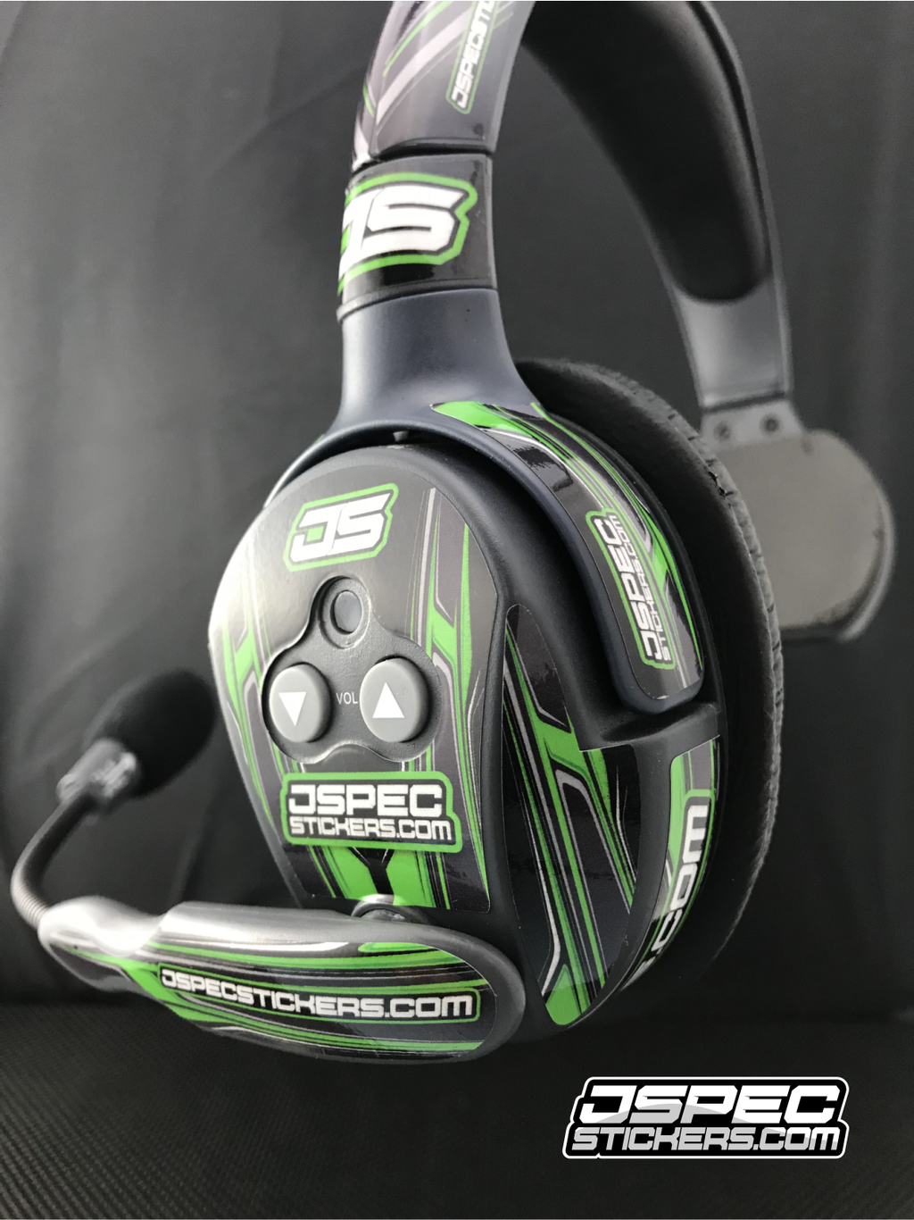 CUSTOM HEADSET WRAP - Jspec Stickers
