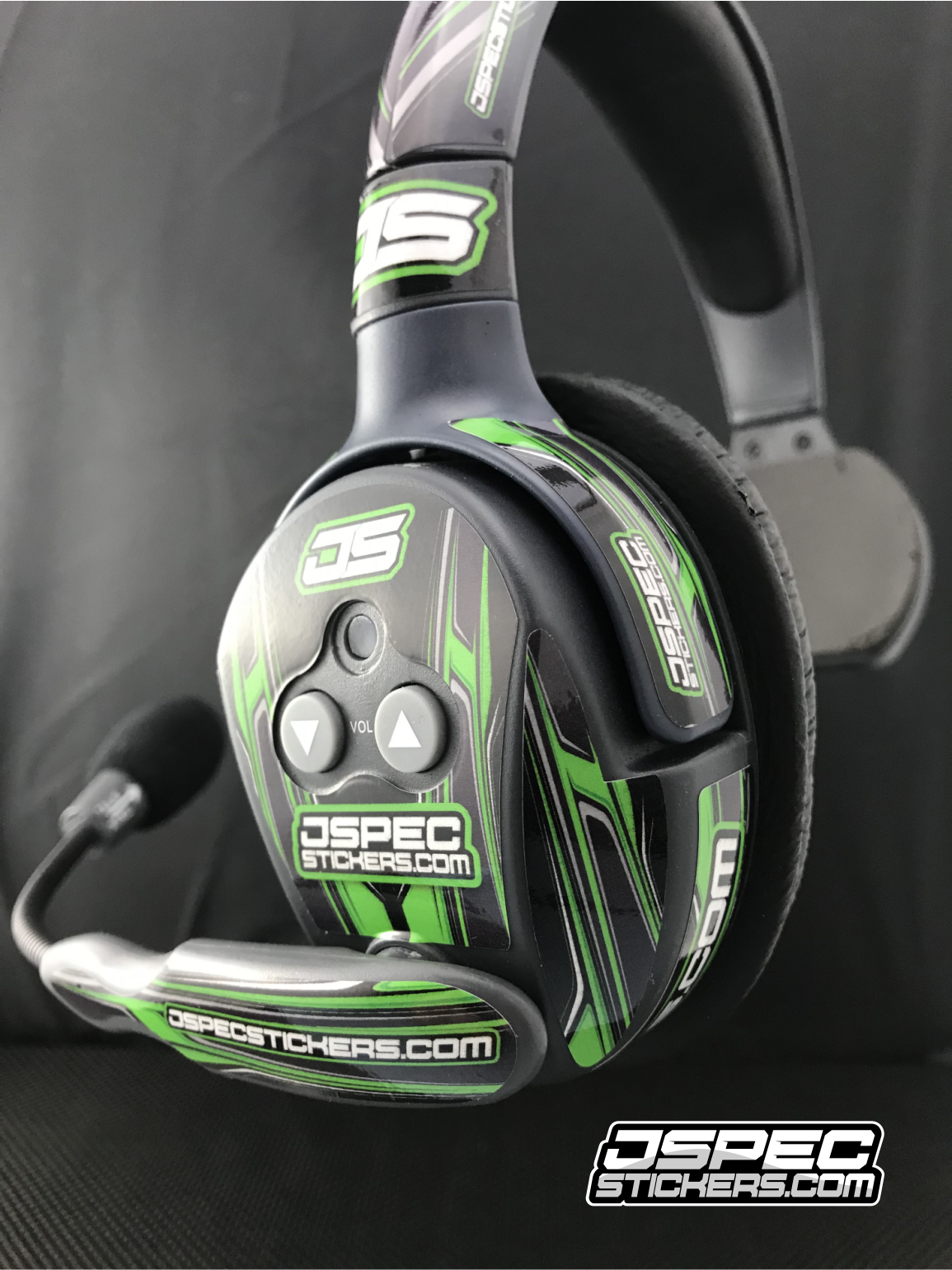 CUSTOM HEADSET WRAP - Jspec Stickers