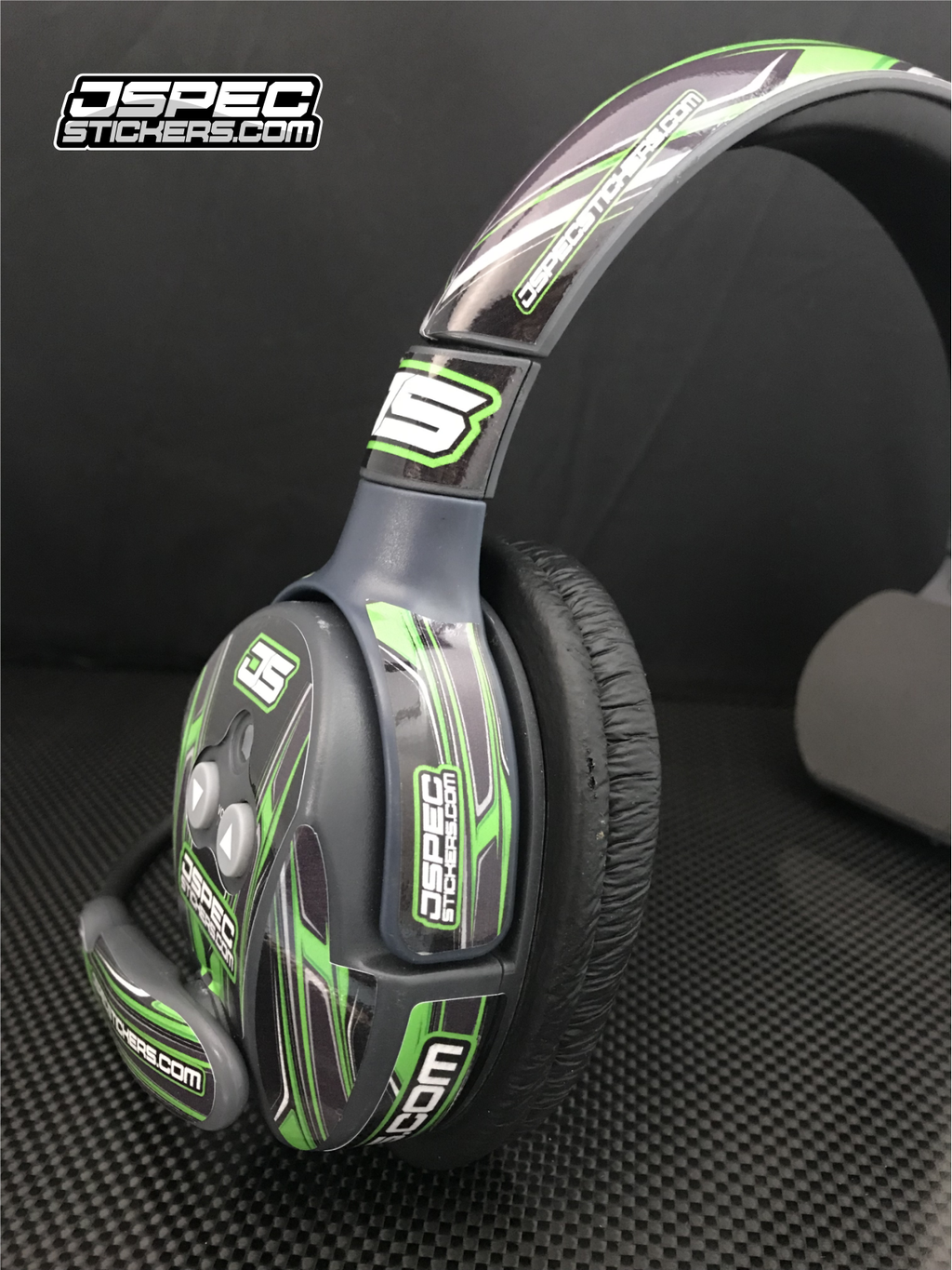 CUSTOM HEADSET WRAP - Jspec Stickers