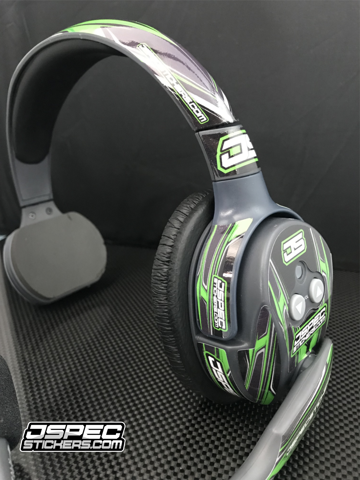 CUSTOM HEADSET WRAP - Jspec Stickers