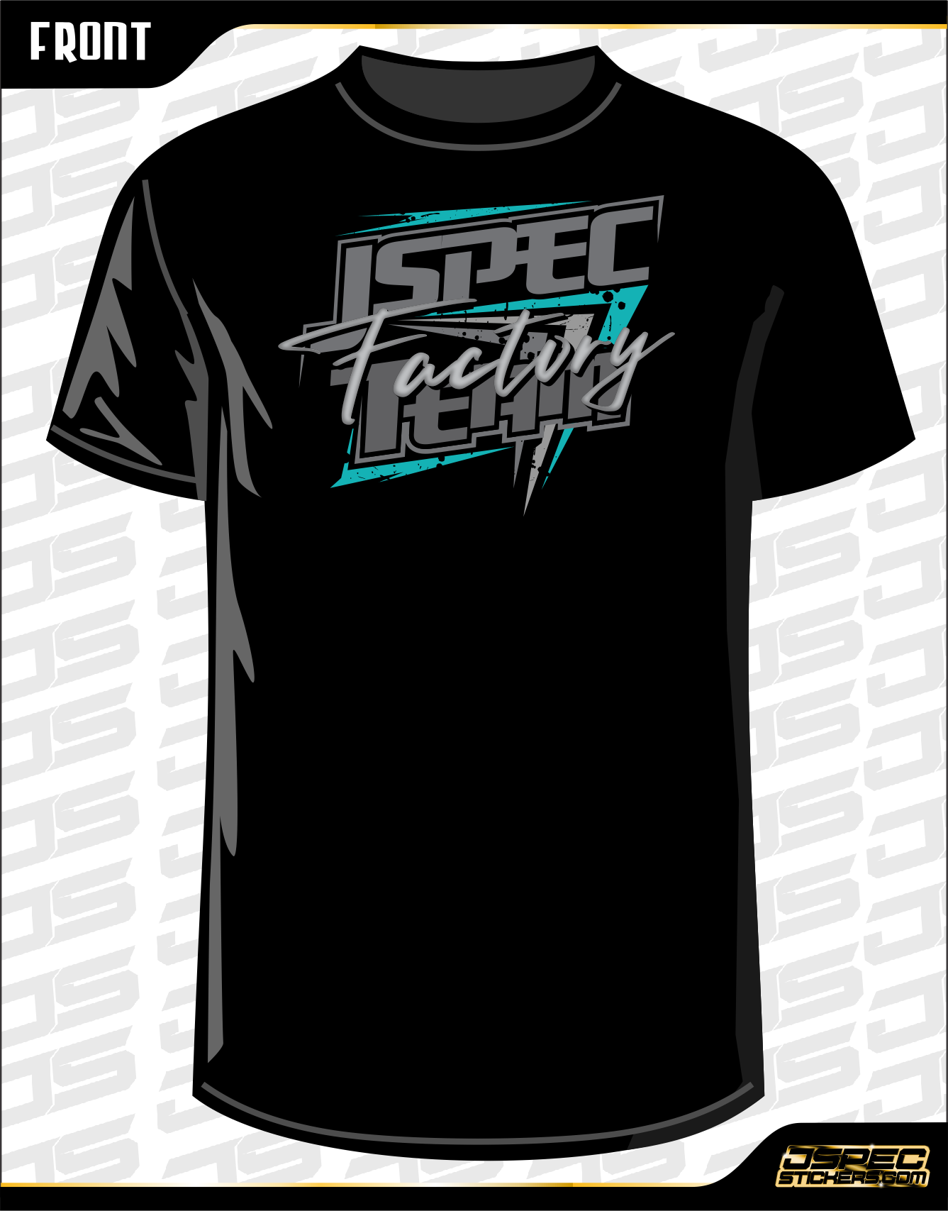 JSPEC FACTORY TEAM RC TSHIRT - Jspec Stickers