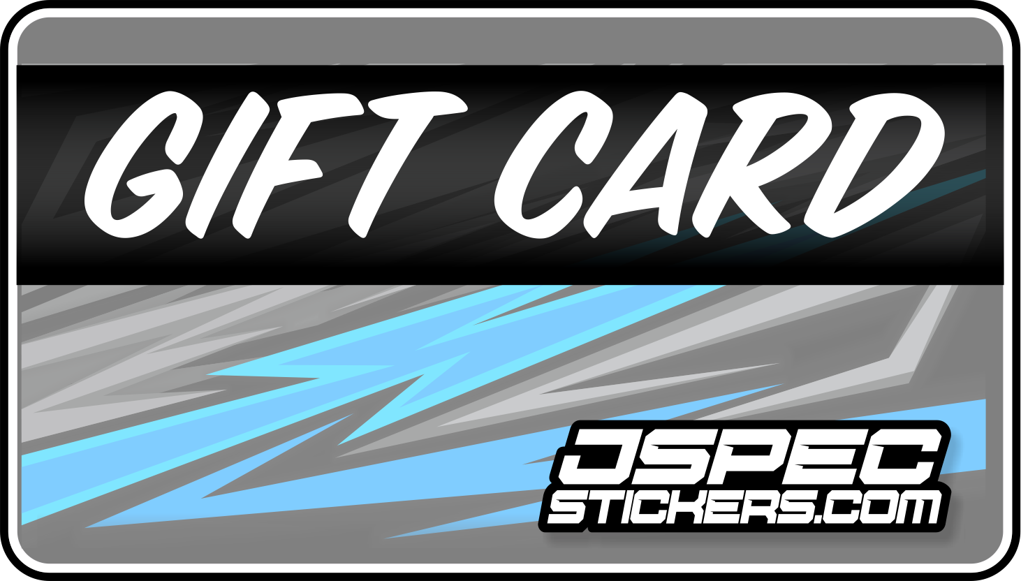 JSPEC STICKERS GIFT CARD - Jspec Stickers