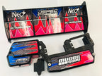 MUGEN MBX8 WING & RADIO BOX JWRAP - Jspec Stickers