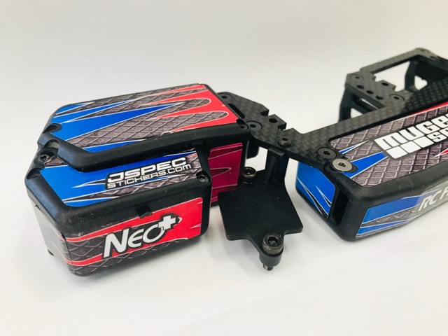MUGEN MBX8 WING & RADIO BOX JWRAP - Jspec Stickers