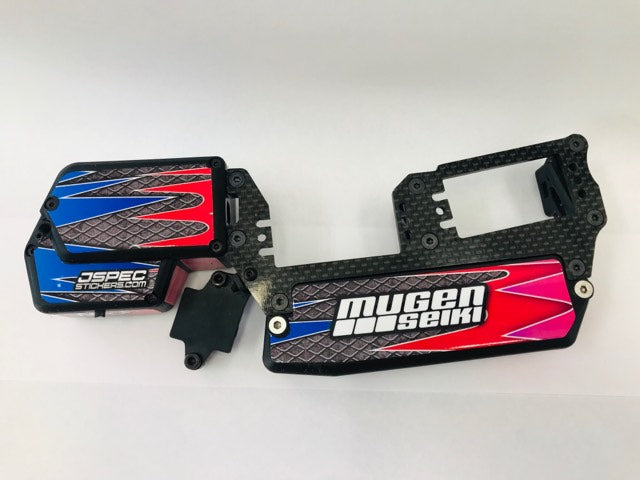 MUGEN MBX8 WING & RADIO BOX JWRAP - Jspec Stickers