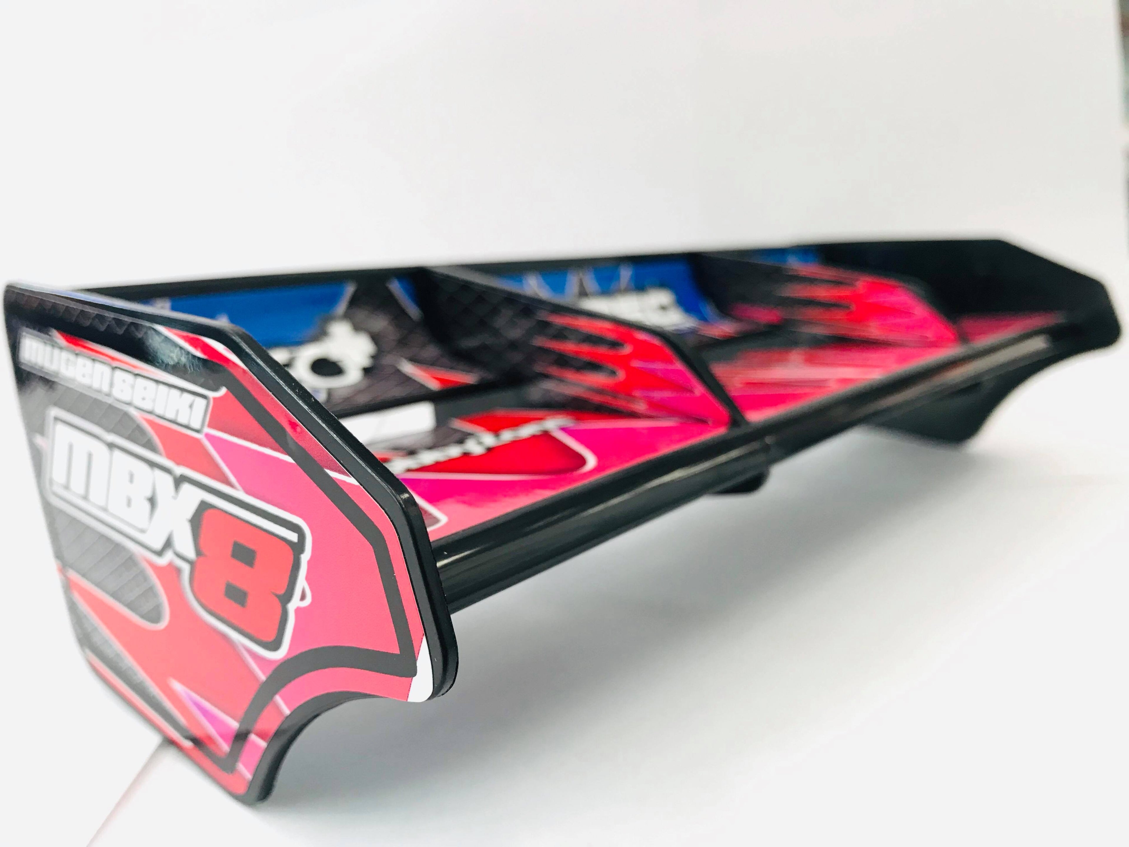 MUGEN MBX8 WING & RADIO BOX JWRAP - Jspec Stickers
