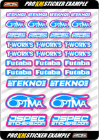 KM EDITION CUSTOM PRO STICKER SHEET - Jspec Stickers