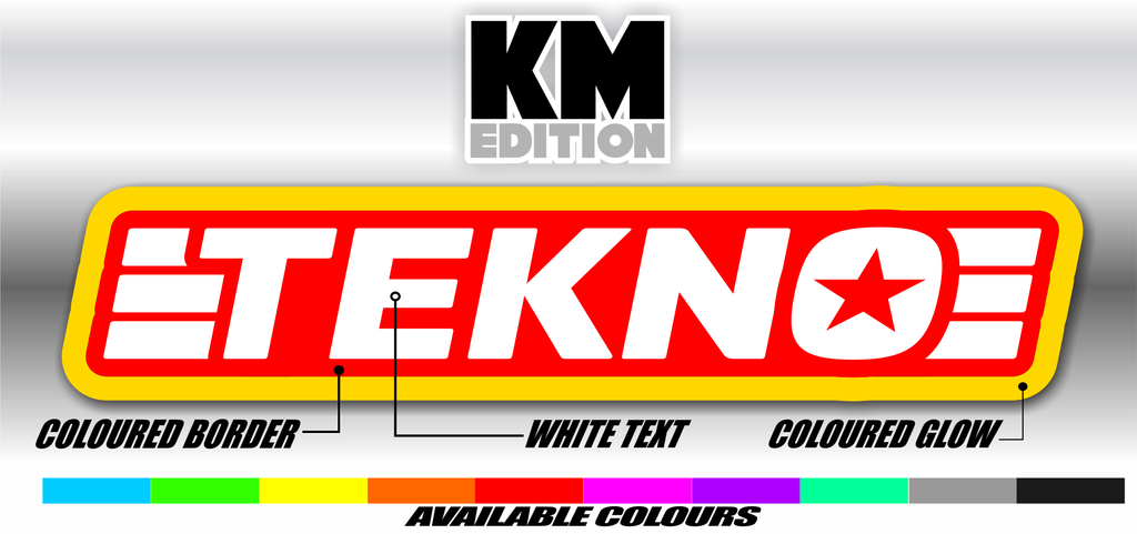 KM EDITION CUSTOM PRO STICKER SHEET - Jspec Stickers