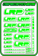LRP STICKER SHEET A5 - Jspec Stickers