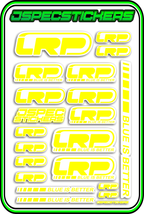 LRP STICKER SHEET A5 - Jspec Stickers