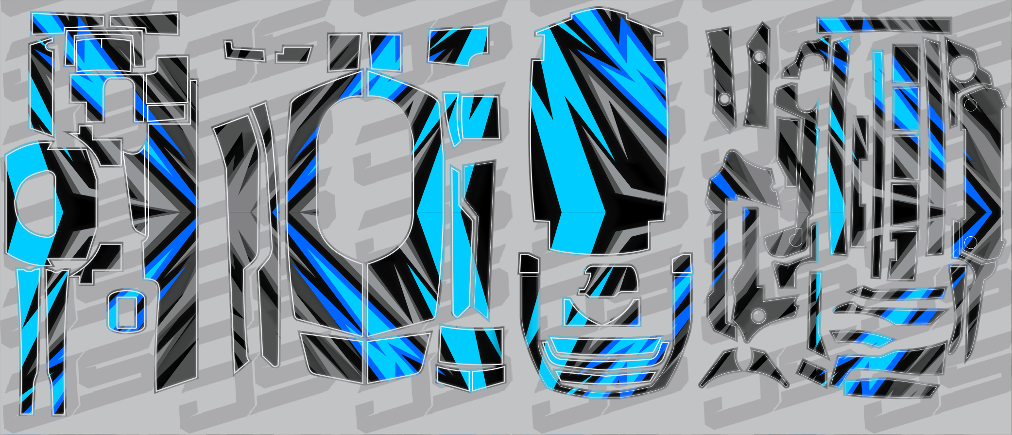JWRAP RC RADIO SKIN - Jspec Stickers