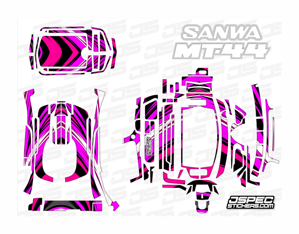 JWRAP RC RADIO SKIN - Jspec Stickers