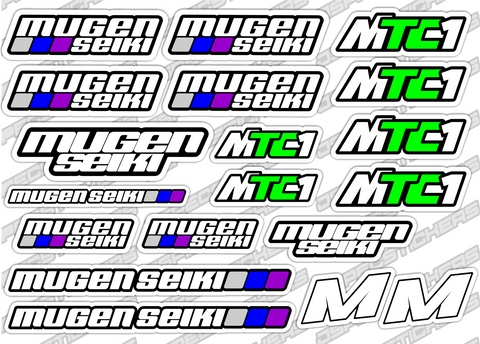 MECATECH RC LARGE SCALE DECAL SHEET