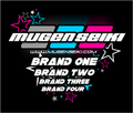 MUGEN SEIKI 'STARS' RC TSHIRT with Sponsors - Jspec Stickers