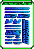 MUGEN SEIKI STICKER SHEET A5 - Jspec Stickers