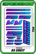 MUGEN SEIKI STICKER SHEET A5 - Jspec Stickers