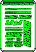 MUGEN SEIKI STICKER SHEET A5 - Jspec Stickers