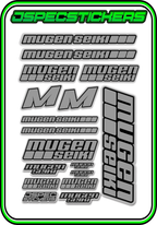 MUGEN SEIKI STICKER SHEET A5 - Jspec Stickers