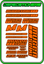 MUGEN SEIKI STICKER SHEET A5 - Jspec Stickers