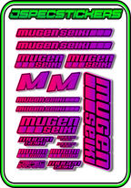MUGEN SEIKI STICKER SHEET A5 - Jspec Stickers