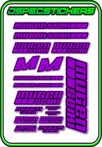 MUGEN SEIKI STICKER SHEET A5 - Jspec Stickers