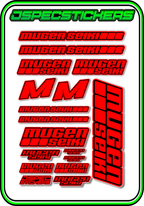 MUGEN SEIKI STICKER SHEET A5 - Jspec Stickers
