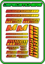 MUGEN SEIKI STICKER SHEET A5 - Jspec Stickers