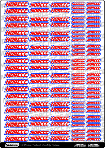 MECATECH RC LARGE SCALE DECAL SHEET