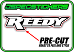 REEDY RC STICKER SHEET A5 - Jspec Stickers