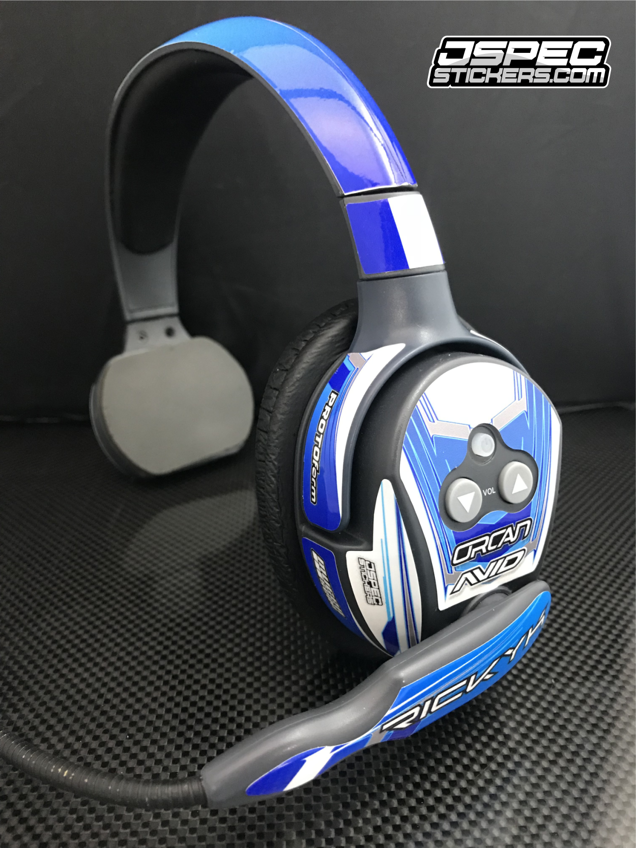 CUSTOM HEADSET WRAP – Jspec Stickers
