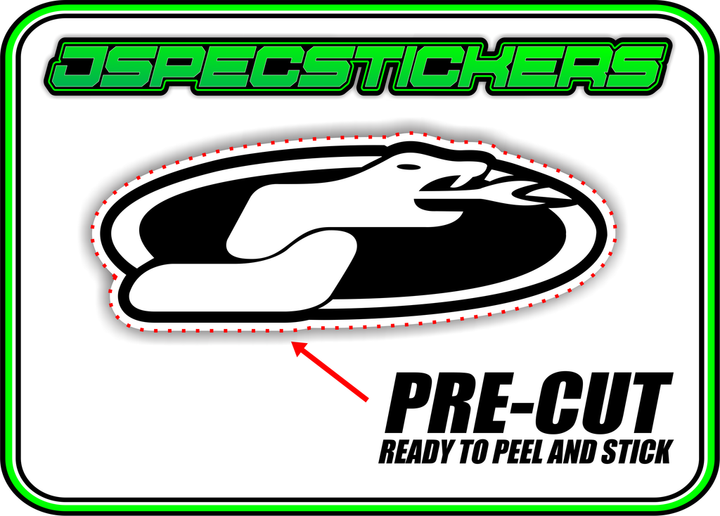 SERPENT RC STICKER SHEET A5 - Jspec Stickers