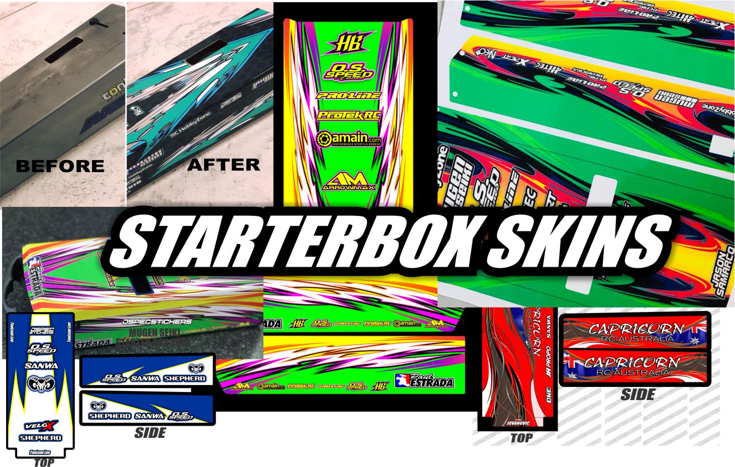 STARTER BOX JWRAP - Jspec Stickers