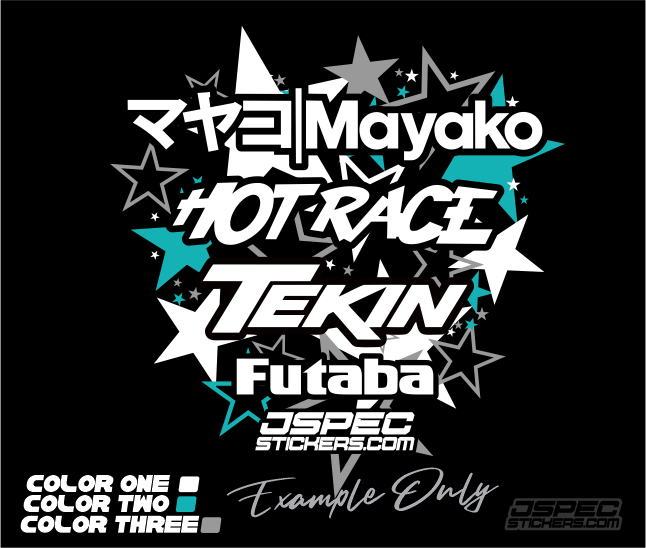 'SUPERSTAR' CUSTOM RC TSHIRT - Jspec Stickers