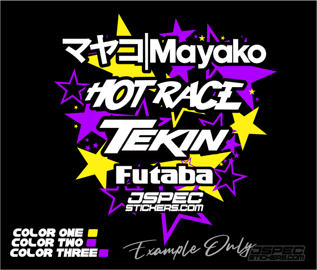 'SUPERSTAR' CUSTOM RC TSHIRT - Jspec Stickers