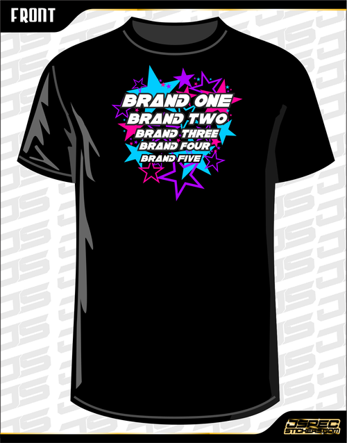 'SUPERSTAR' CUSTOM RC TSHIRT - Jspec Stickers
