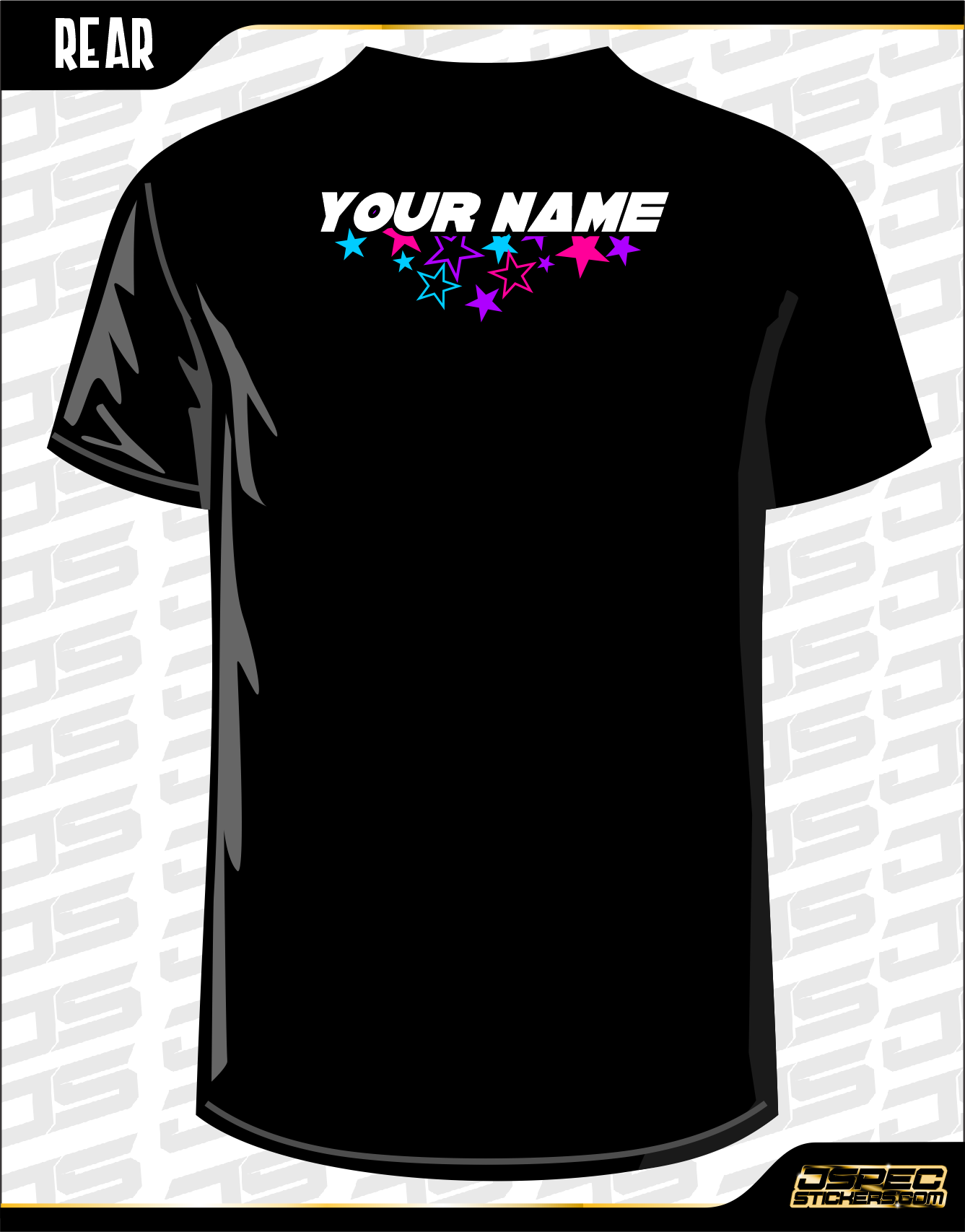 'SUPERSTAR' CUSTOM RC TSHIRT - Jspec Stickers