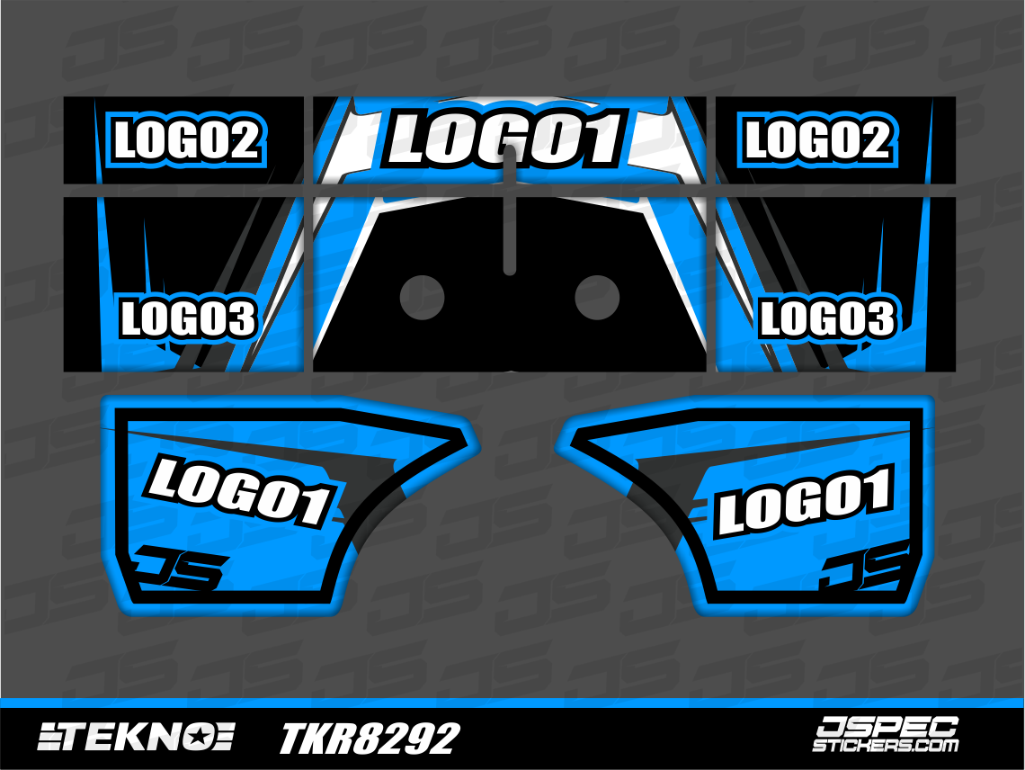 TEKNO PRO WING SKIN JWRAP - Jspec Stickers
