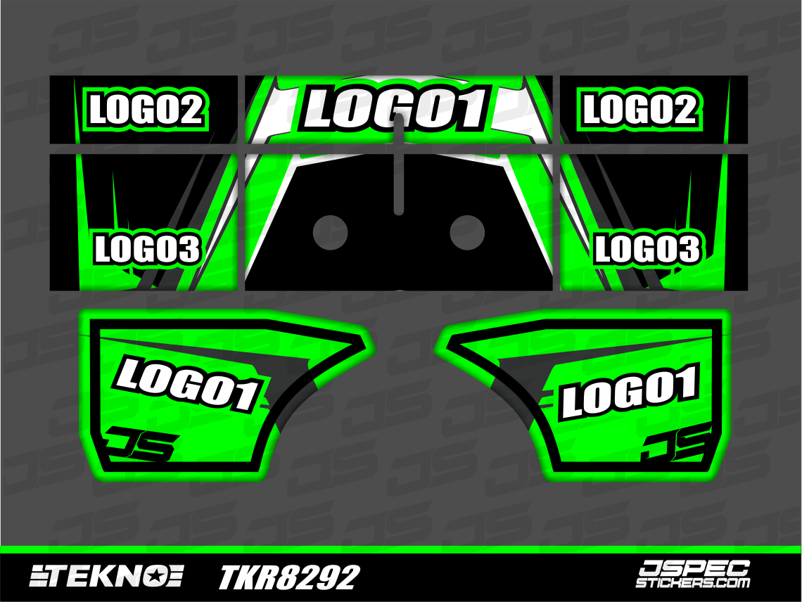 TEKNO PRO WING SKIN JWRAP - Jspec Stickers