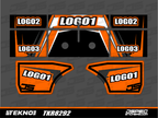 TEKNO PRO WING SKIN JWRAP - Jspec Stickers