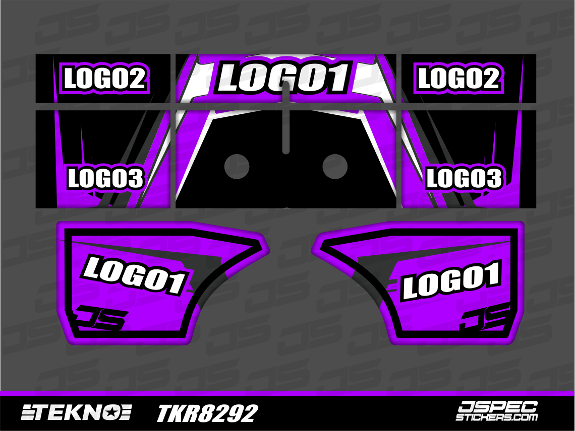 TEKNO PRO WING SKIN JWRAP - Jspec Stickers