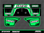 TEKNO PRO WING SKIN JWRAP - Jspec Stickers
