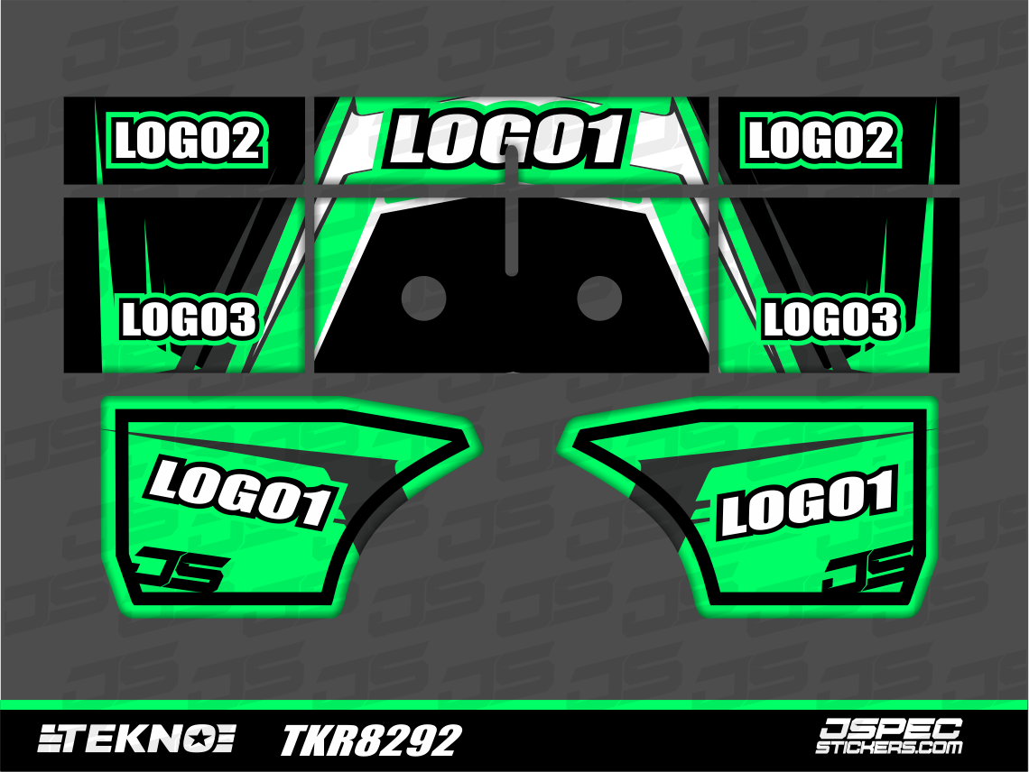 TEKNO PRO WING SKIN JWRAP - Jspec Stickers