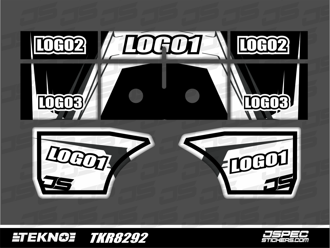 TEKNO PRO WING SKIN JWRAP - Jspec Stickers