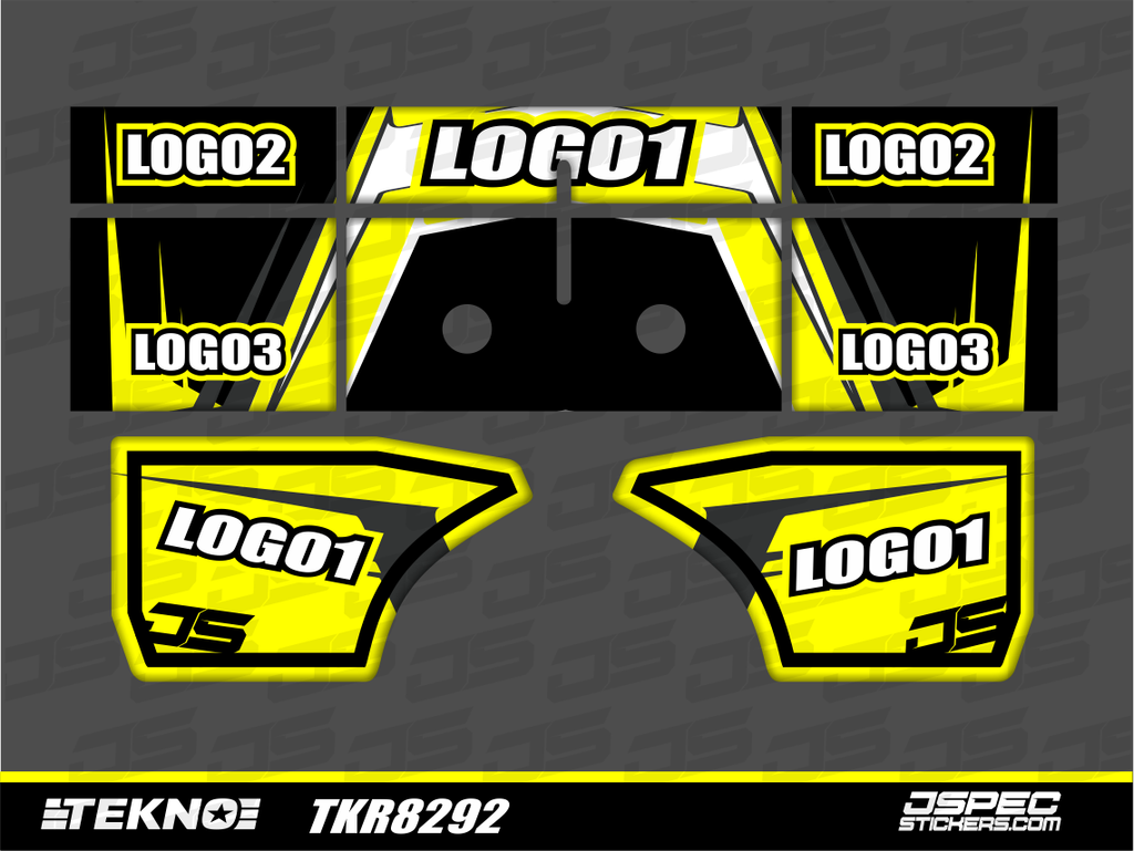 TEKNO PRO WING SKIN JWRAP - Jspec Stickers
